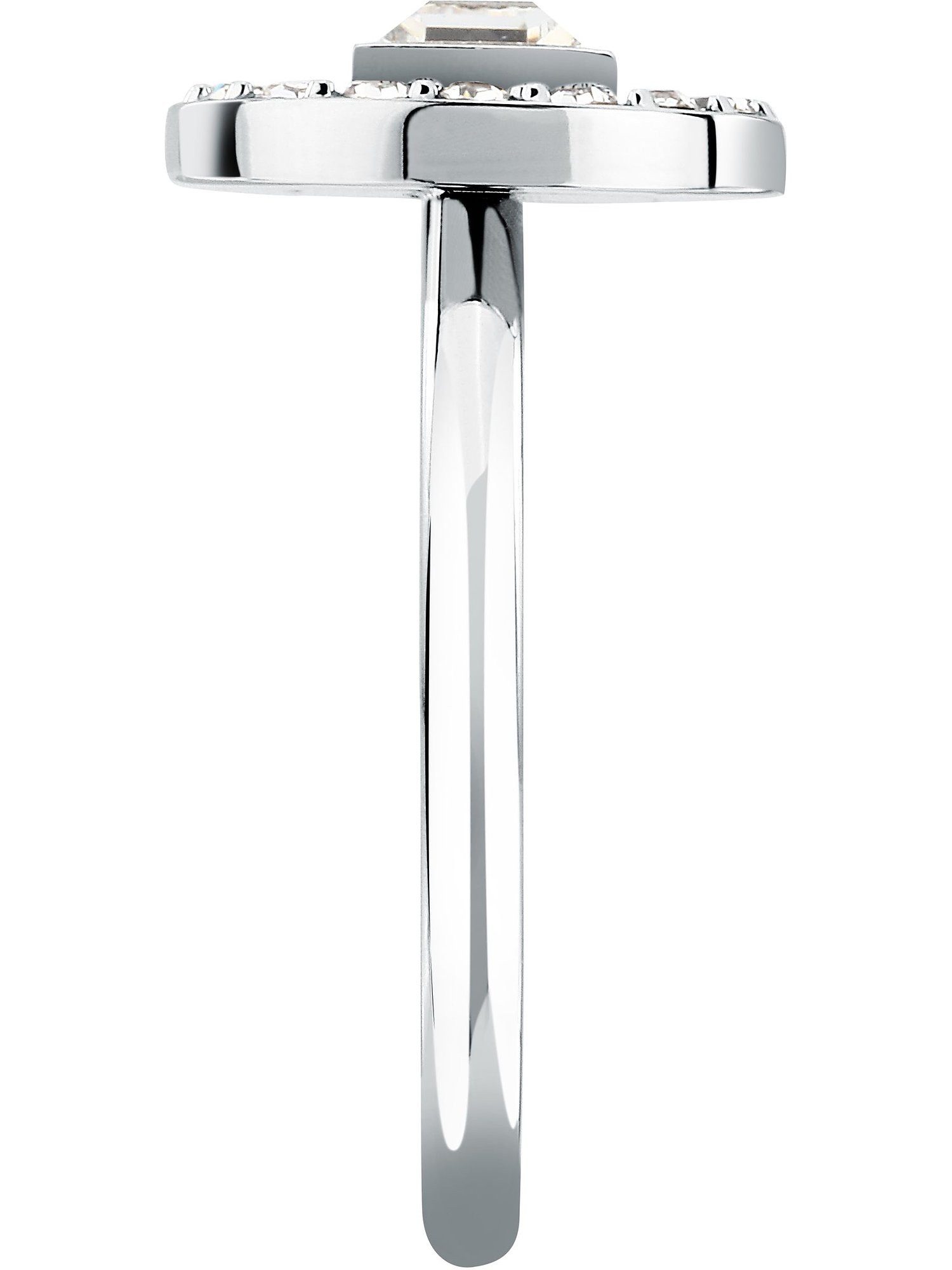 KARL LAGERFELD Fingerring Karl Lagerfeld Damen-Damenring Edelstahl Kristall, Kristall