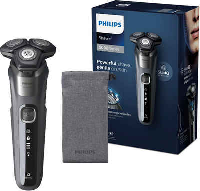 Philips Elektrorasierer Shaver series 5000 S5587/10, mit Skin IQ Technologie