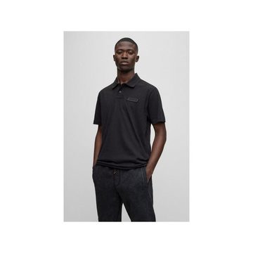 HUGO Poloshirt schwarz regular fit (1-tlg)