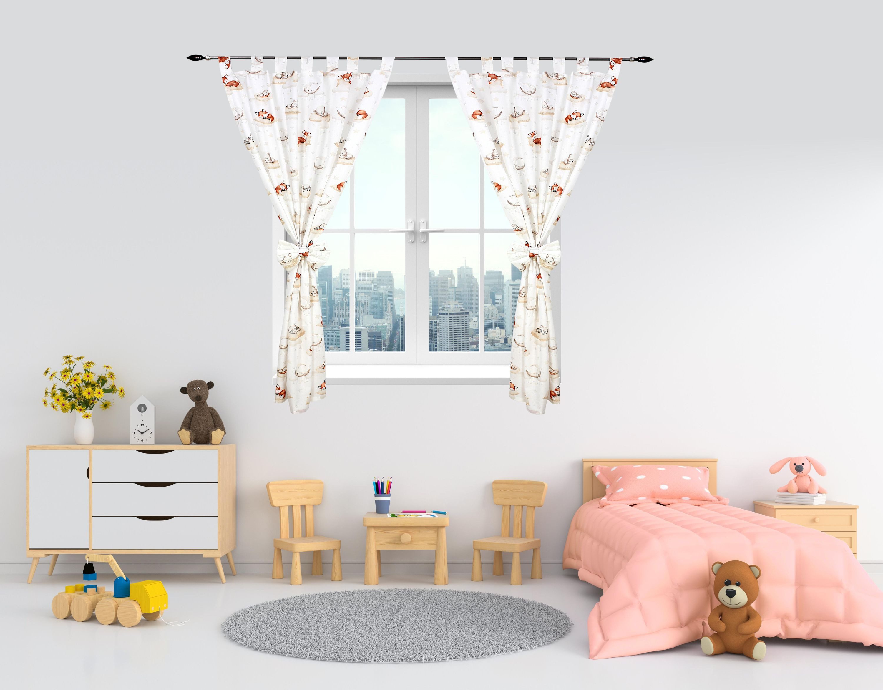 TupTam Gardine TupTam Kinderzimmer Vorhänge Baby günstig online kaufen