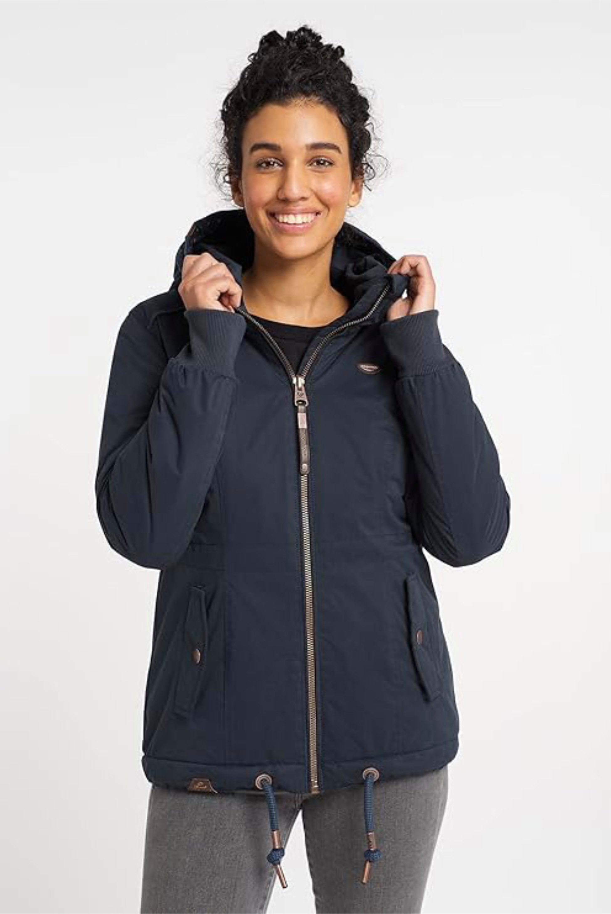 Ragwear Winterjacke DANKA warme Übergangsjacke