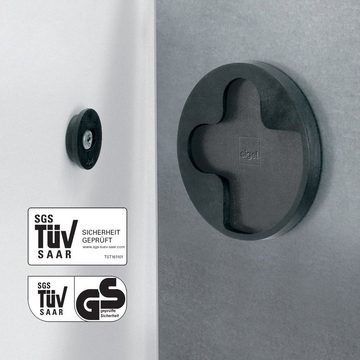 Sigel Magnettafel, Glas-Magnettafel Artverum - 91 x 46 cm - super-weiß - Sicherheitsglas