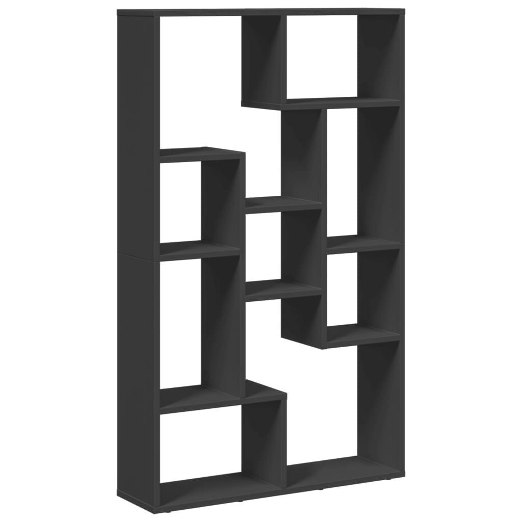 vidaXL Bücherregal Bücherregal Schwarz 72x20x120 cm günstig online kaufen