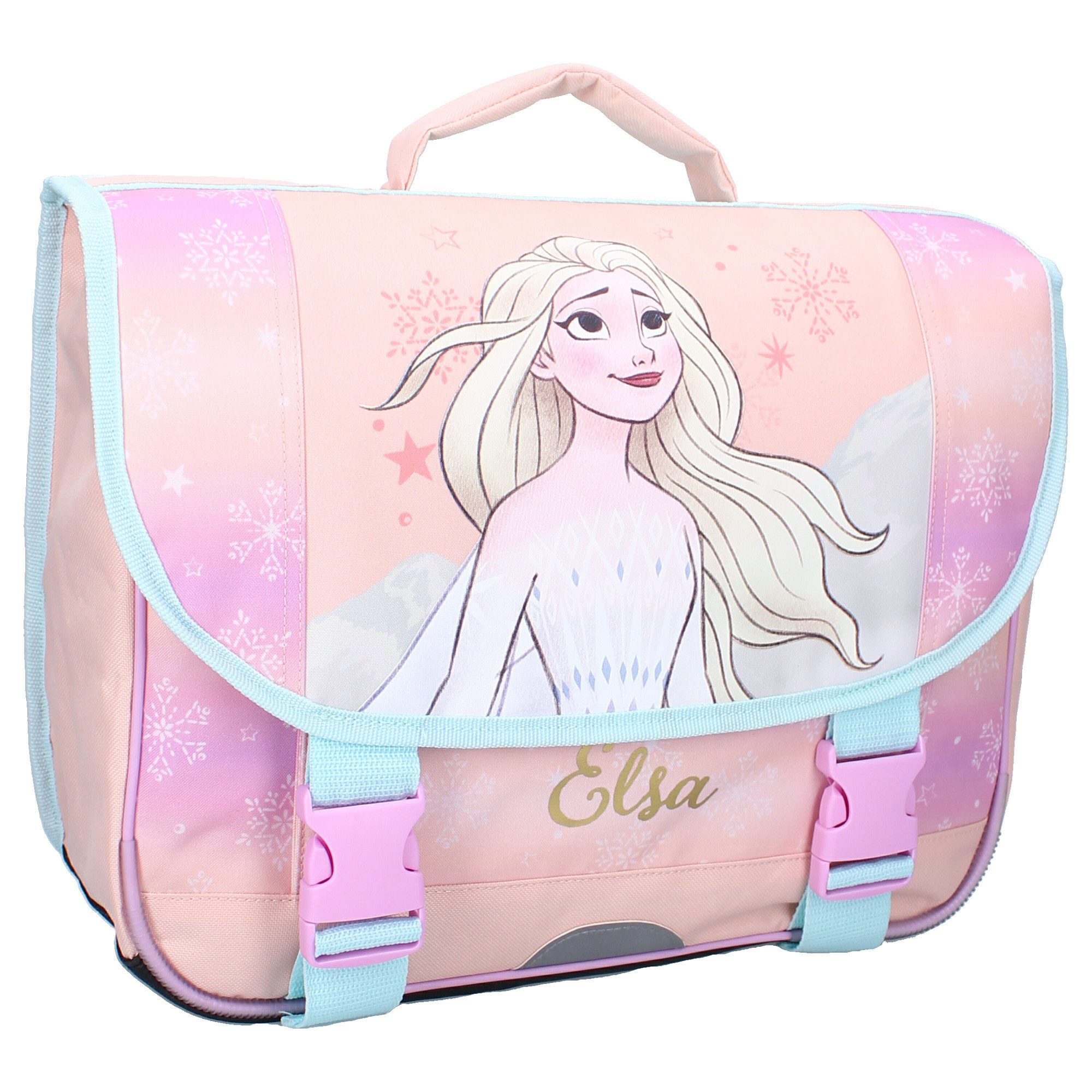 Disney Frozen Kinderrucksack Rucksack mit Rollen – Trolley für Schule & Reisen