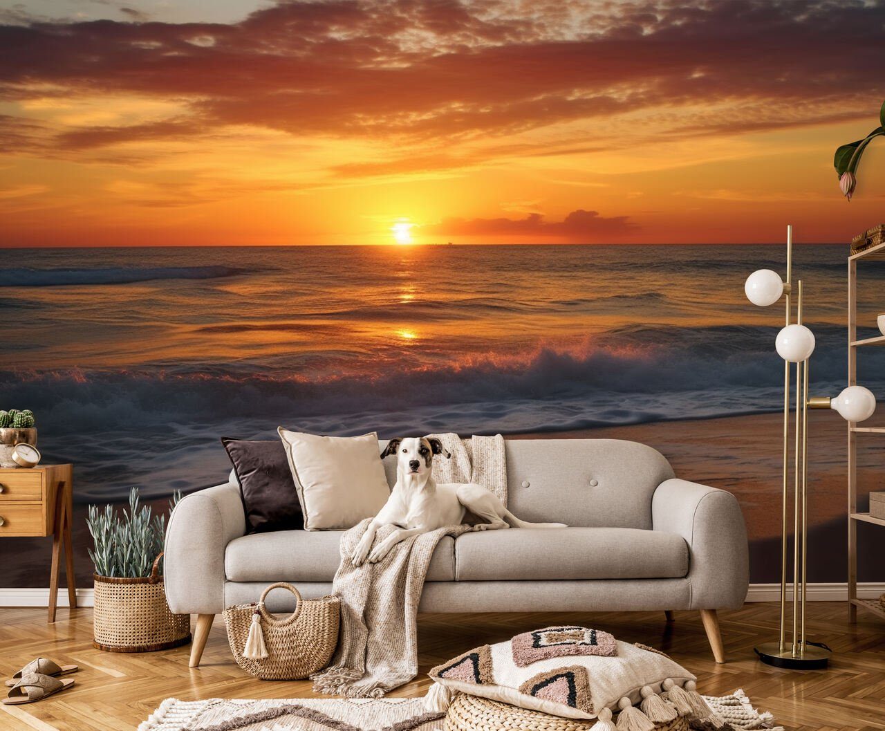 Wallarena Fototapete Strand Meer Landschaft Vlies günstig online kaufen