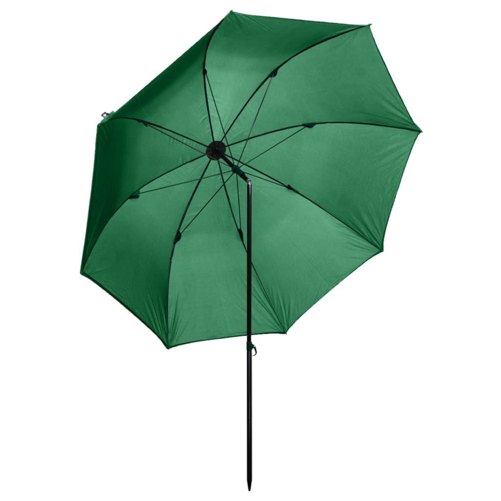 vidaXL Angelschirm Angelschirm Grün 240x210 cm günstig online kaufen