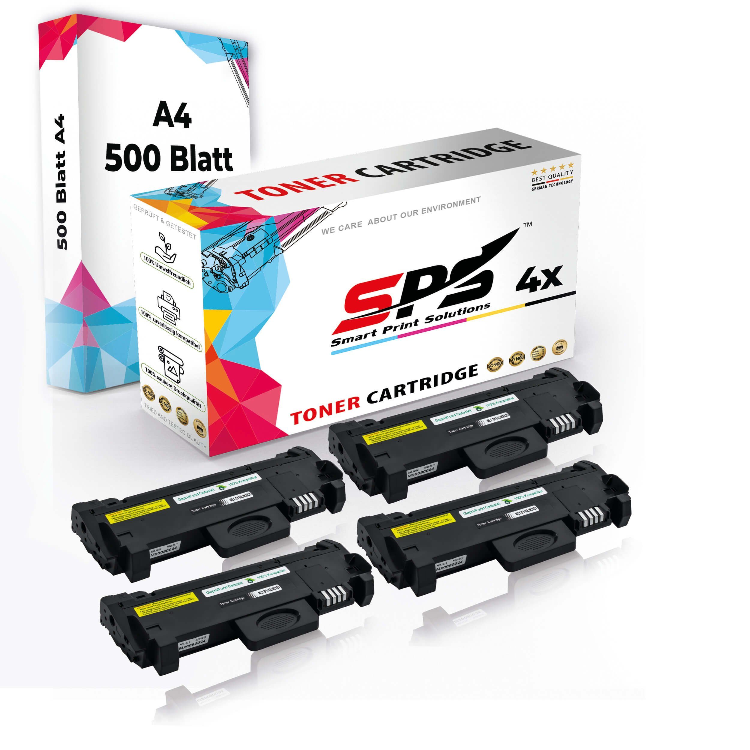 SPS Tonerkartusche Druckerpapier A4 + 4x Multipack Set Kompatibel, (4er Pack, 4x Toner,1x A4 Druckerpapier)