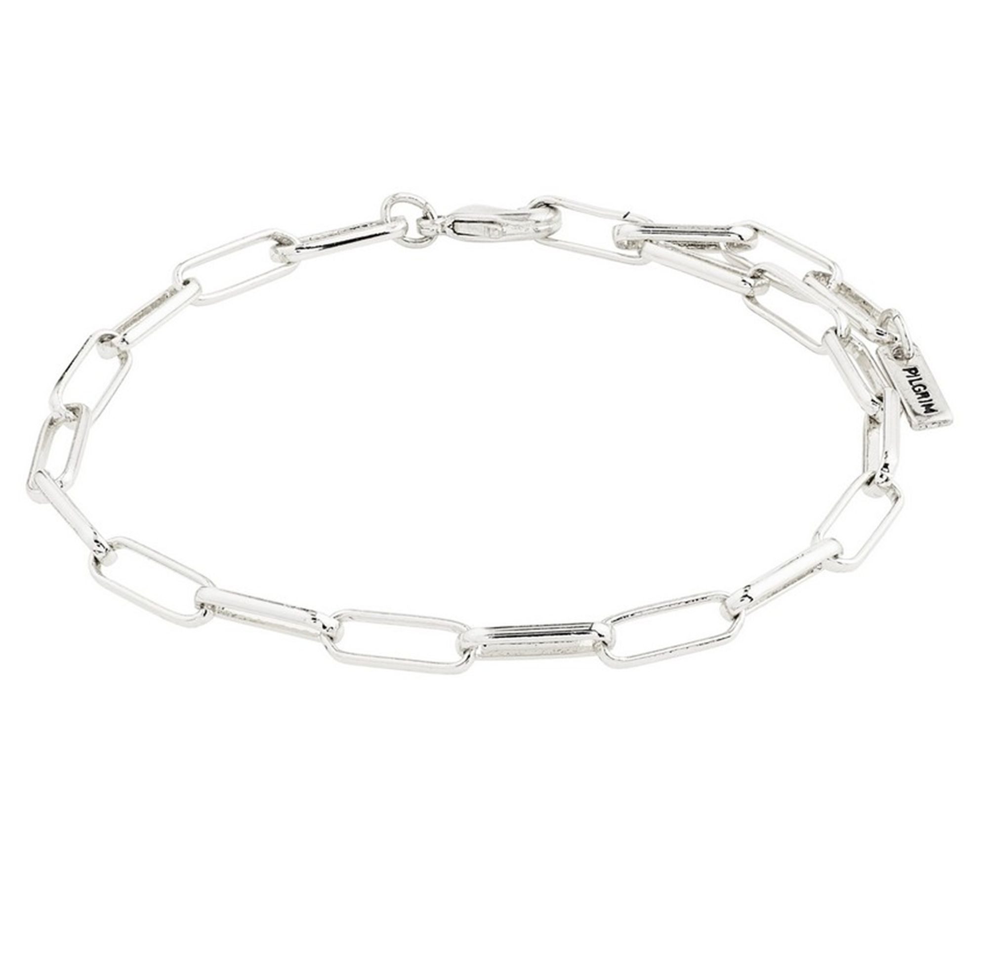 Pilgrim Silberarmband RONJA - filigranes Kettenarmband mit Anhänger