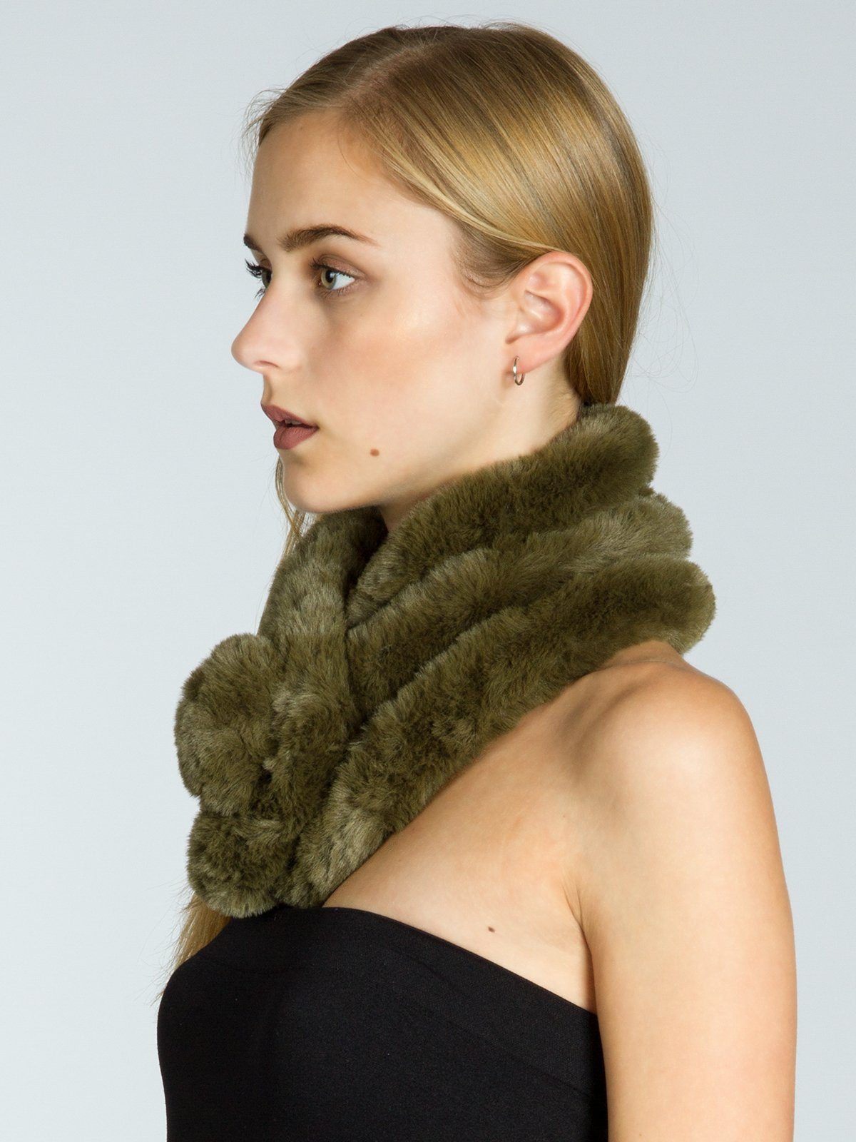 Caspar Modeschal SC478 Damen Kunstpelz Fell günstig online kaufen