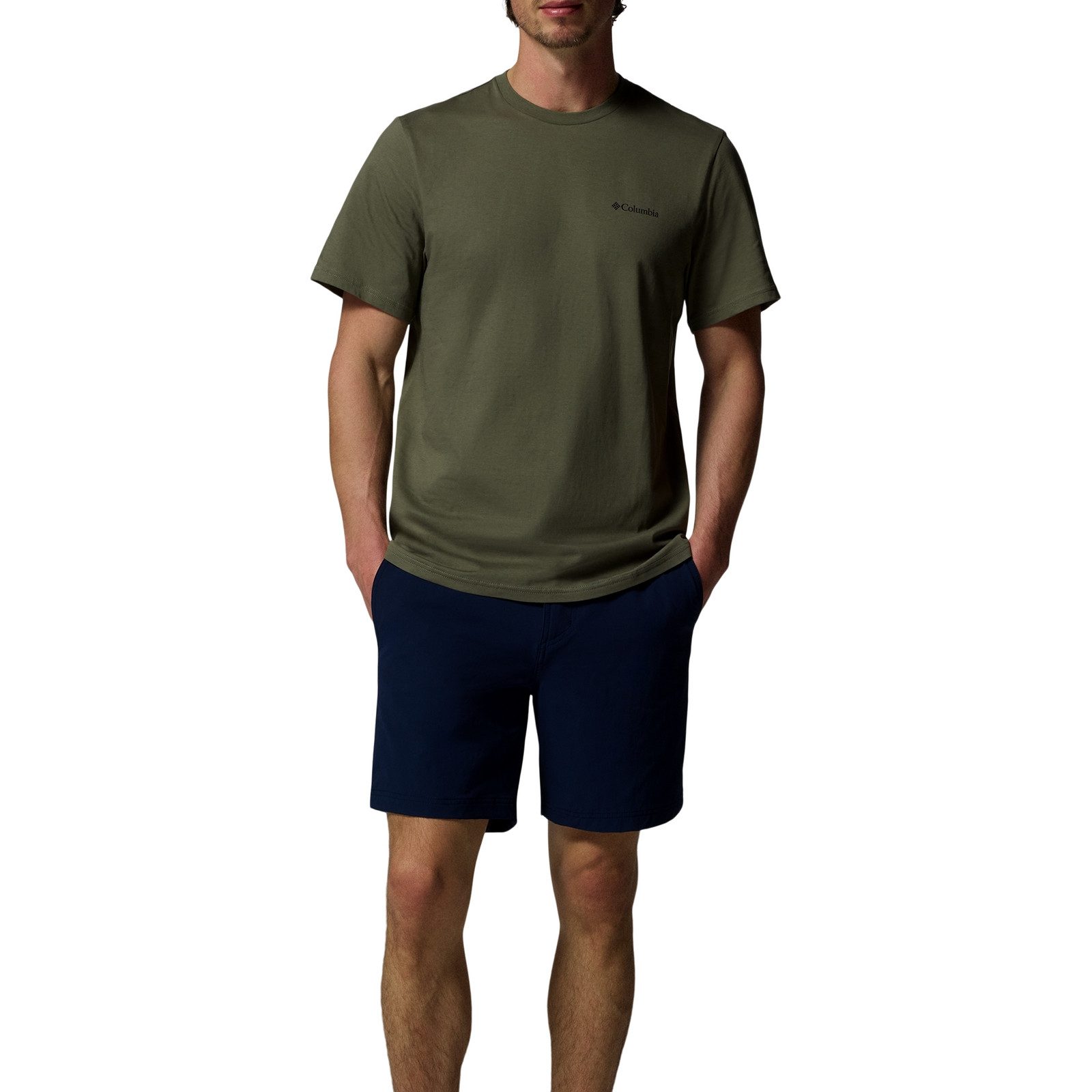 Columbia T-Shirt CSC™ Basic Shirt mit geripptem Rundhalsausschnitt
