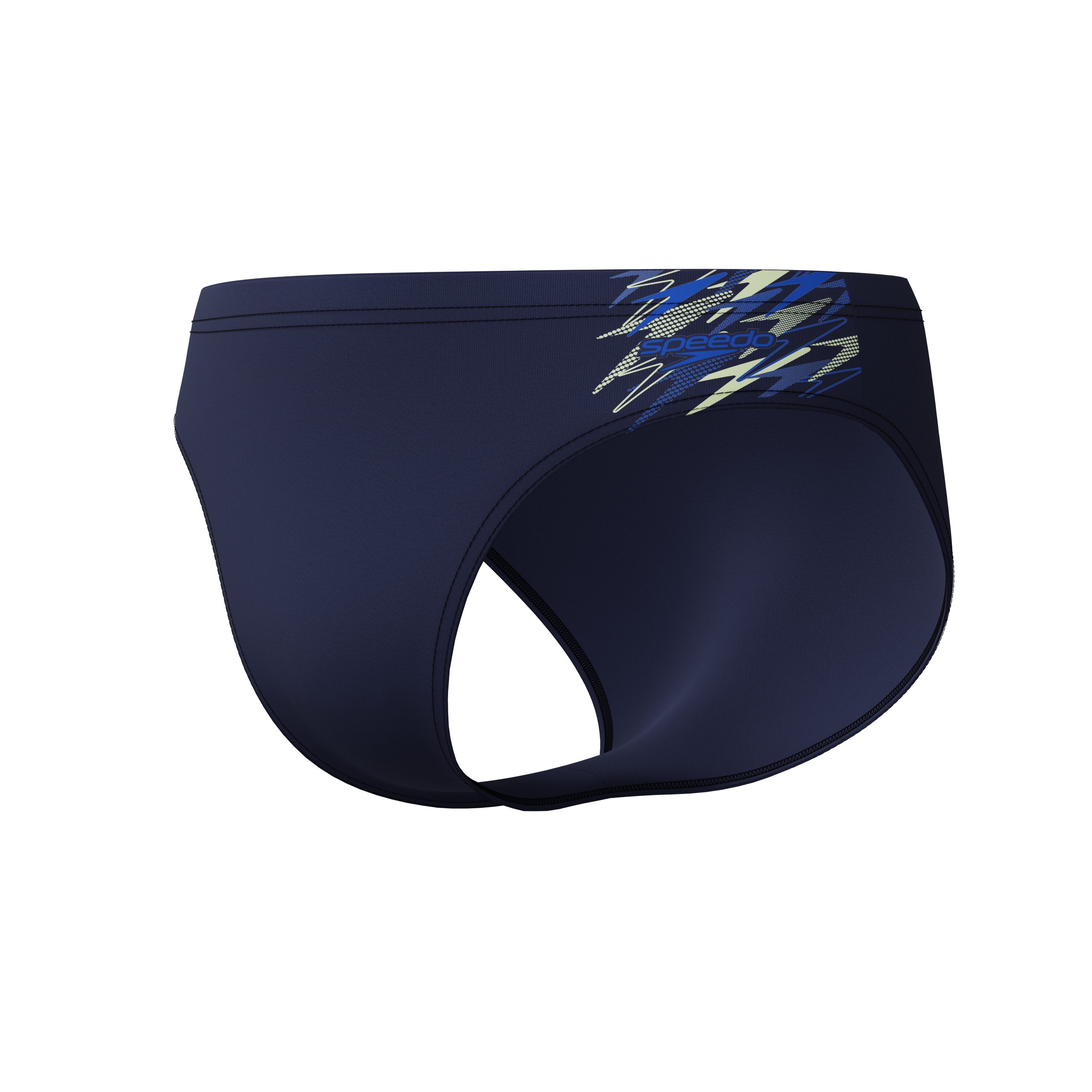 Speedo Badehose Medley Logo Brief mit Vier-Wege-Stretch, chlorbeständig