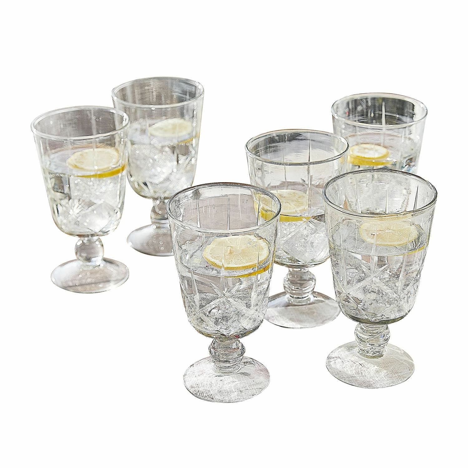 Glas Glas 6er Set Mirathor klar