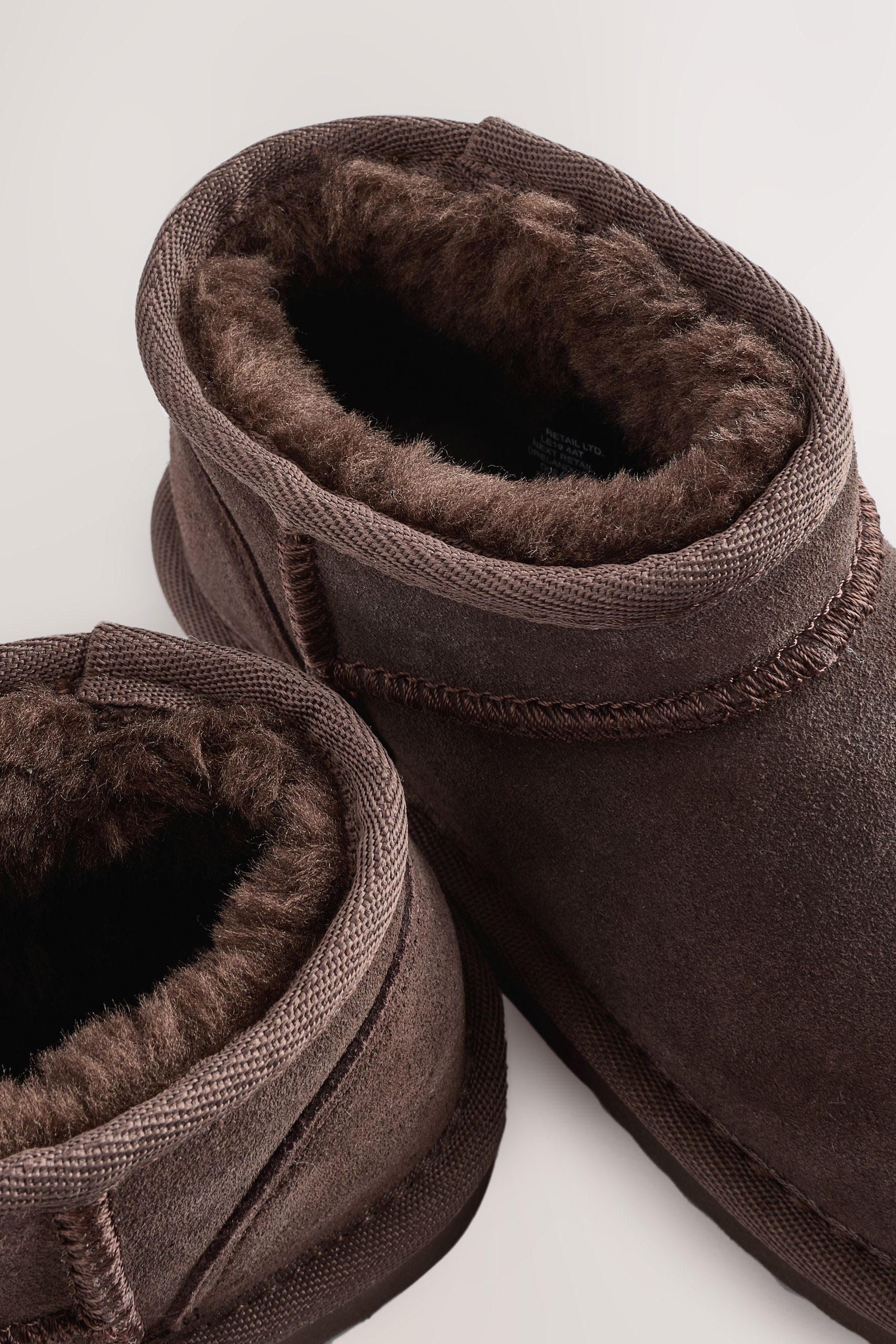 Next Wasserabweisende, gefütterte Velourslederstiefel Stiefel (1-tlg)