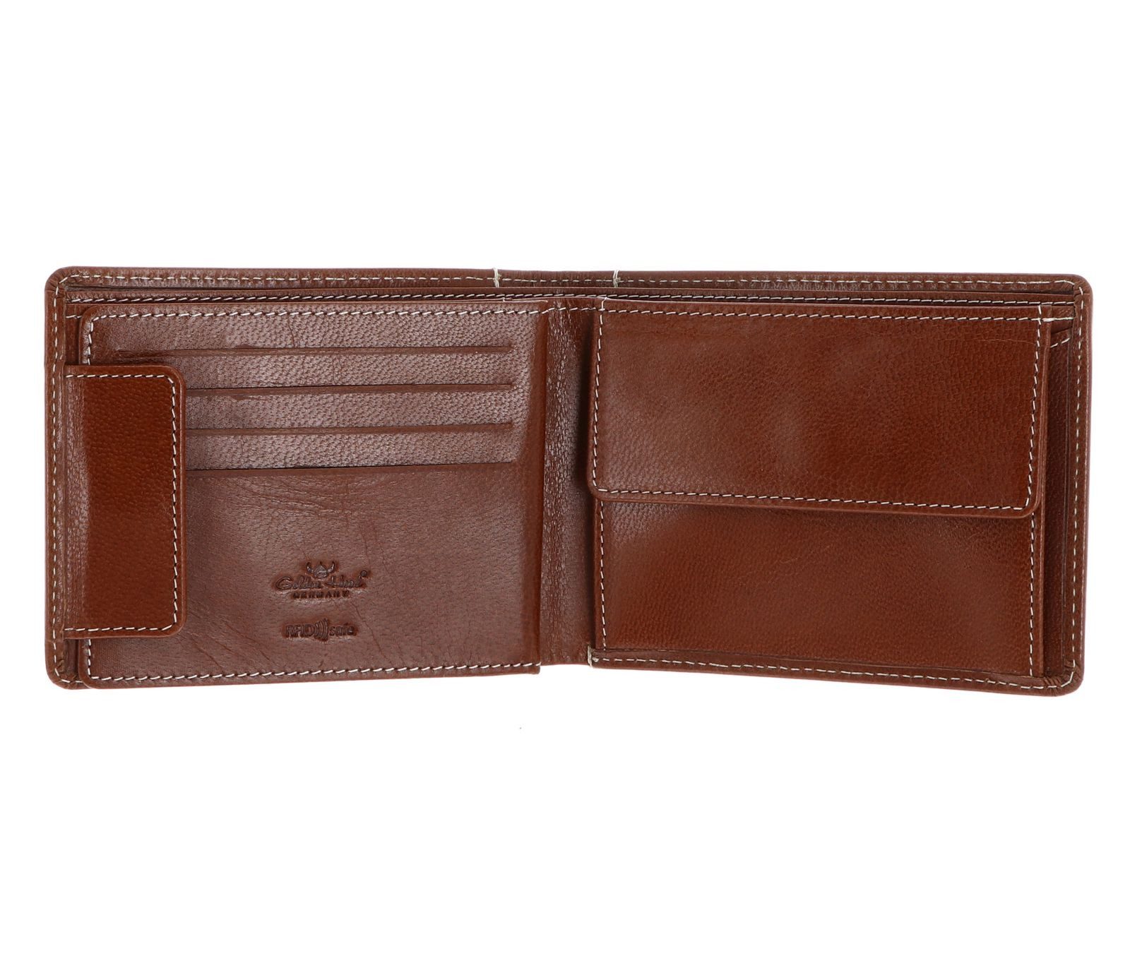 Golden Head Geldbörse Wallet, aus echtem Leder mit RFID-Blocker Schutz