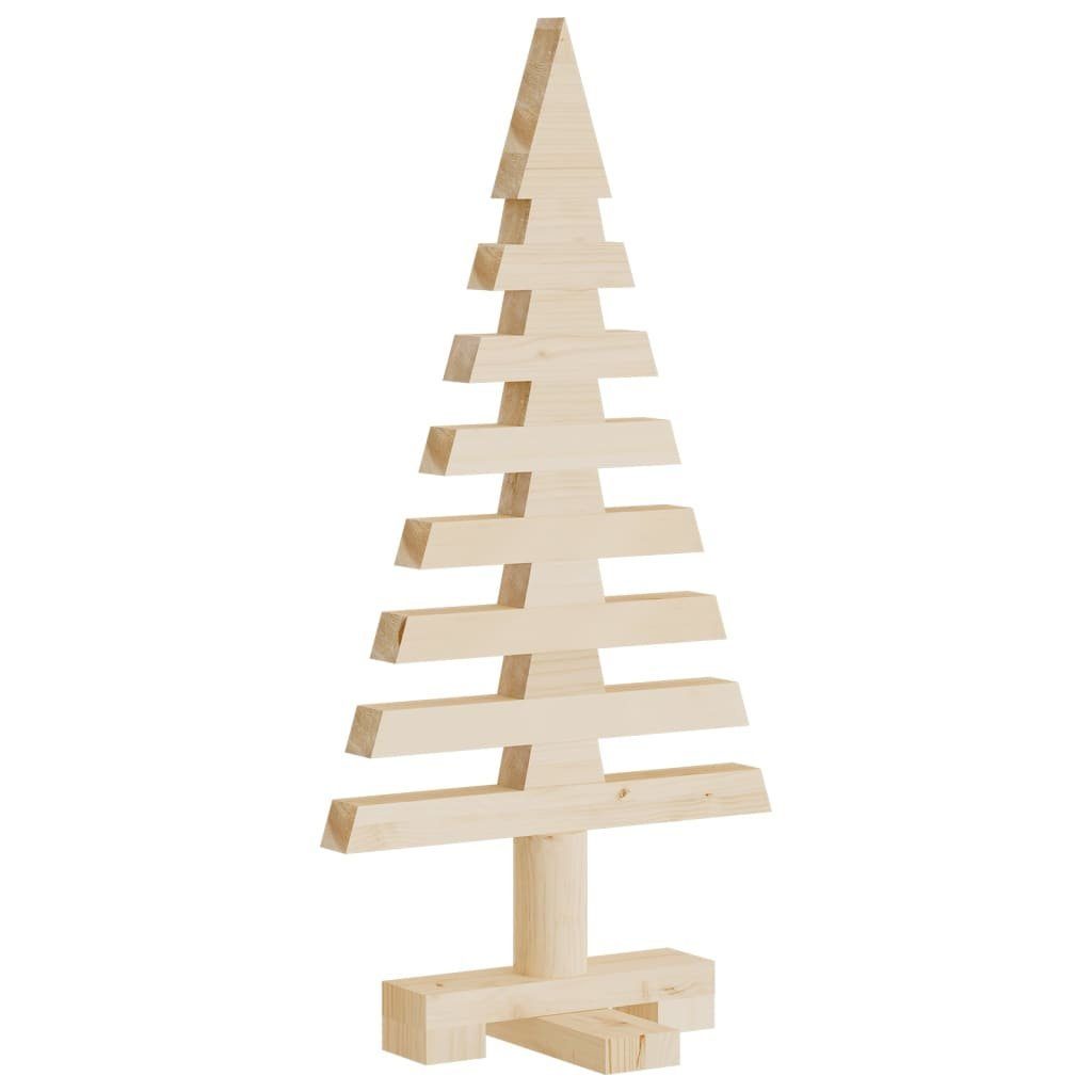 60 vidaXL cm Künstlicher Holz Kiefer Weihnachtsbaum Schmücken Massivholz Weihnachtsbaum zum
