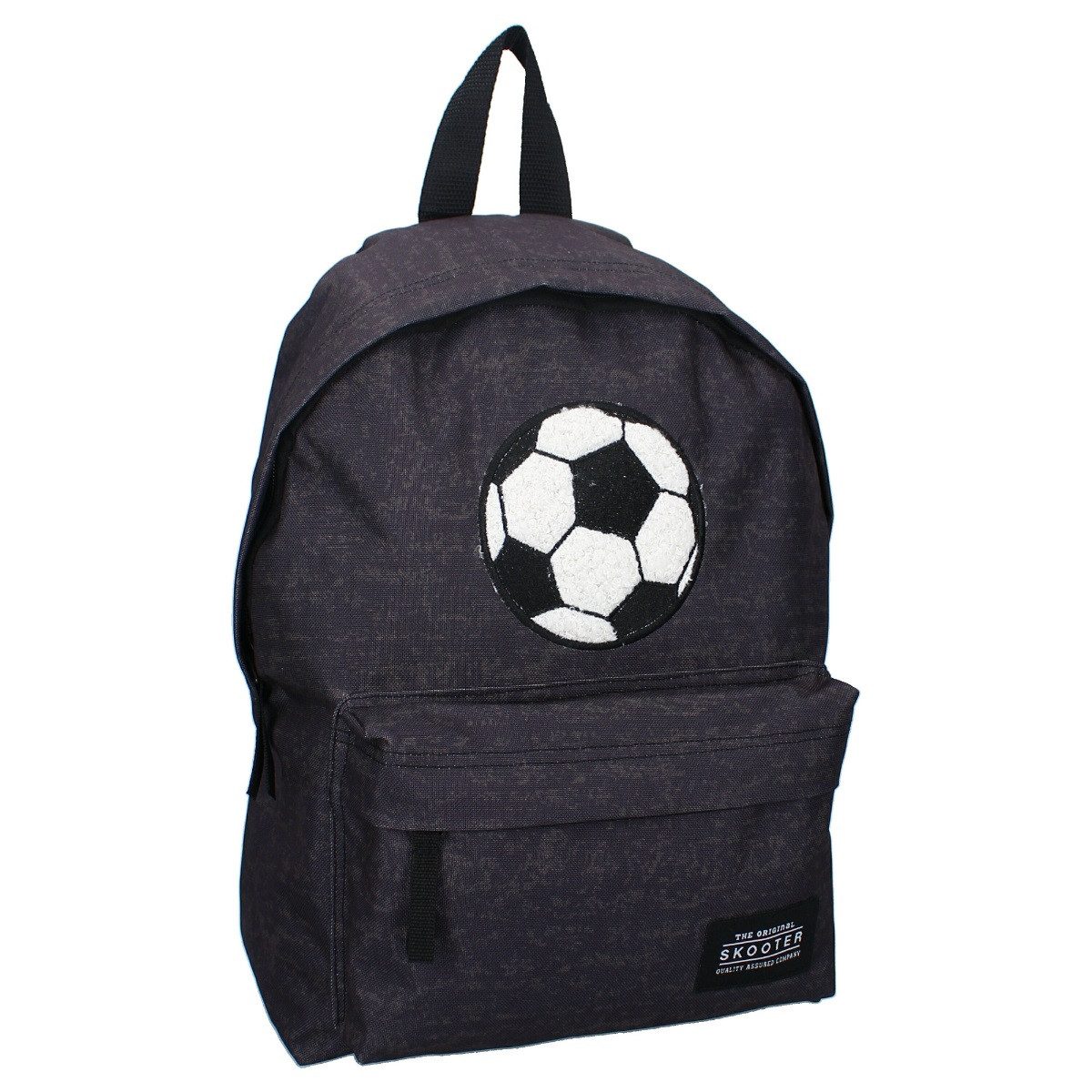 Skooter Rucksack Tasche Blau mit Fronttasche Schulrucksack