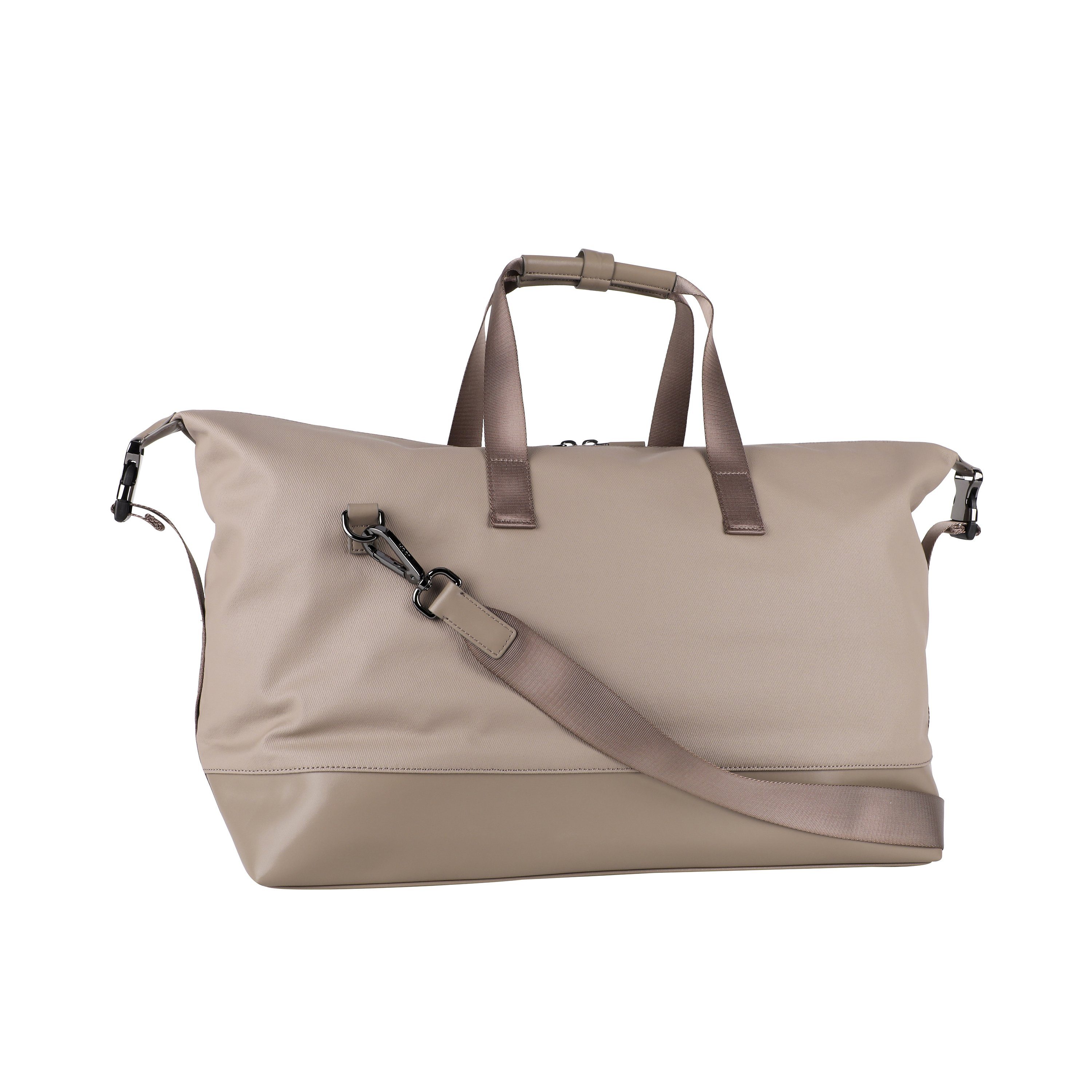 Weekender, polyester outer: pu, Jeans taupe inner: Joop