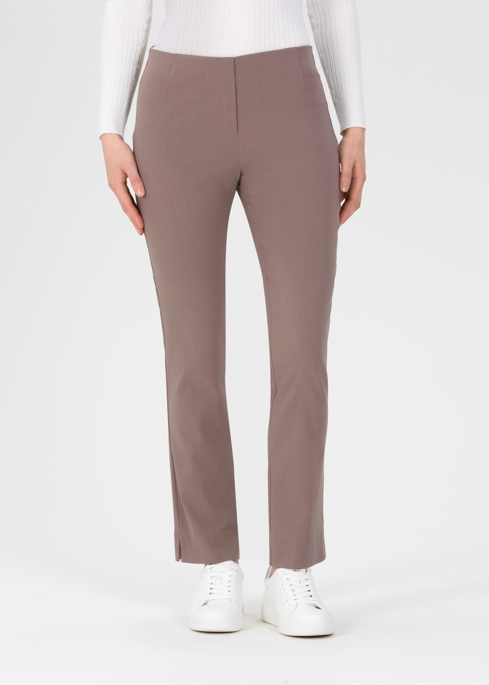 Stehmann Stretch-Hose mit Schlitz / Gummibund / Viskose-Stretch