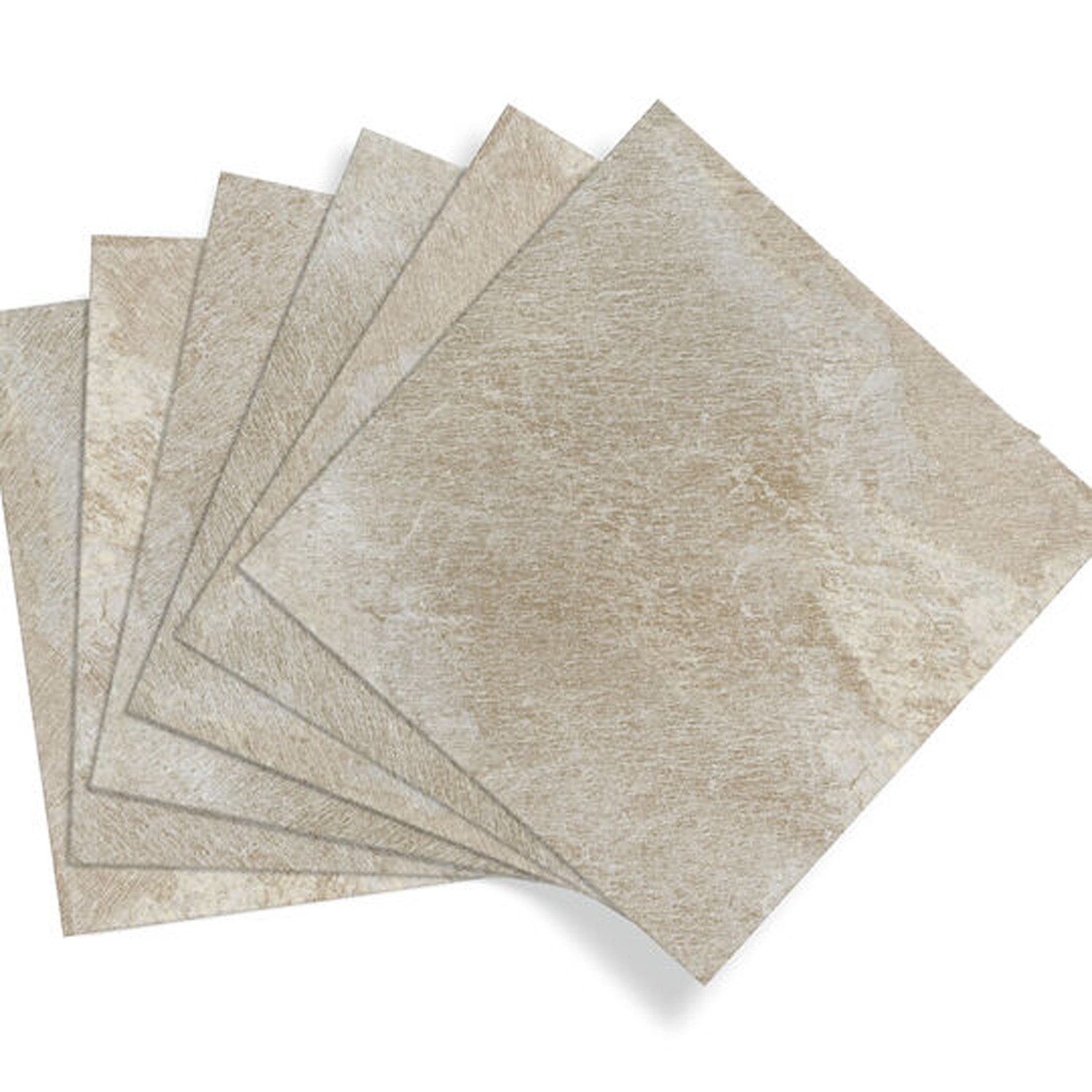 d-c-fix Bodenfliese 18,99€/qm Klebefliesen für Boden & Wand PVC Fliesen selbstklebend, 274-5057 I Light Slate, Bodenbelag selbstklebend - Für Küche, Bad / Badezimmer & Wohnzimmer