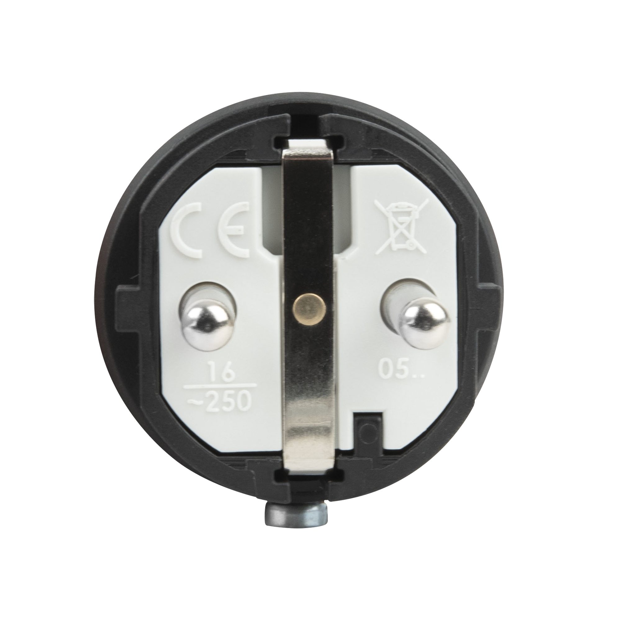 Thumbnail - PCE Schuko-Stecker PCE Rubber Schuko Connector Male PCE - IP44