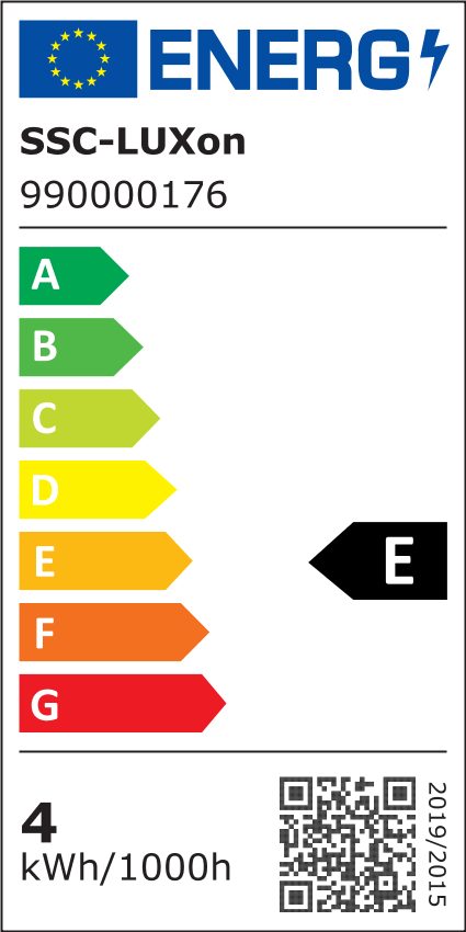 Energieeffizienzklasse: 