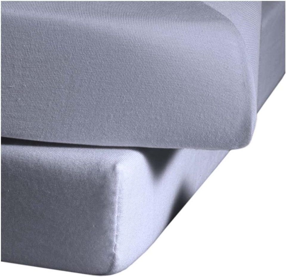 fleuresse Spannbettlaken Comfort Jerseyspannlaken, 96% Baumwolle, günstig online kaufen
