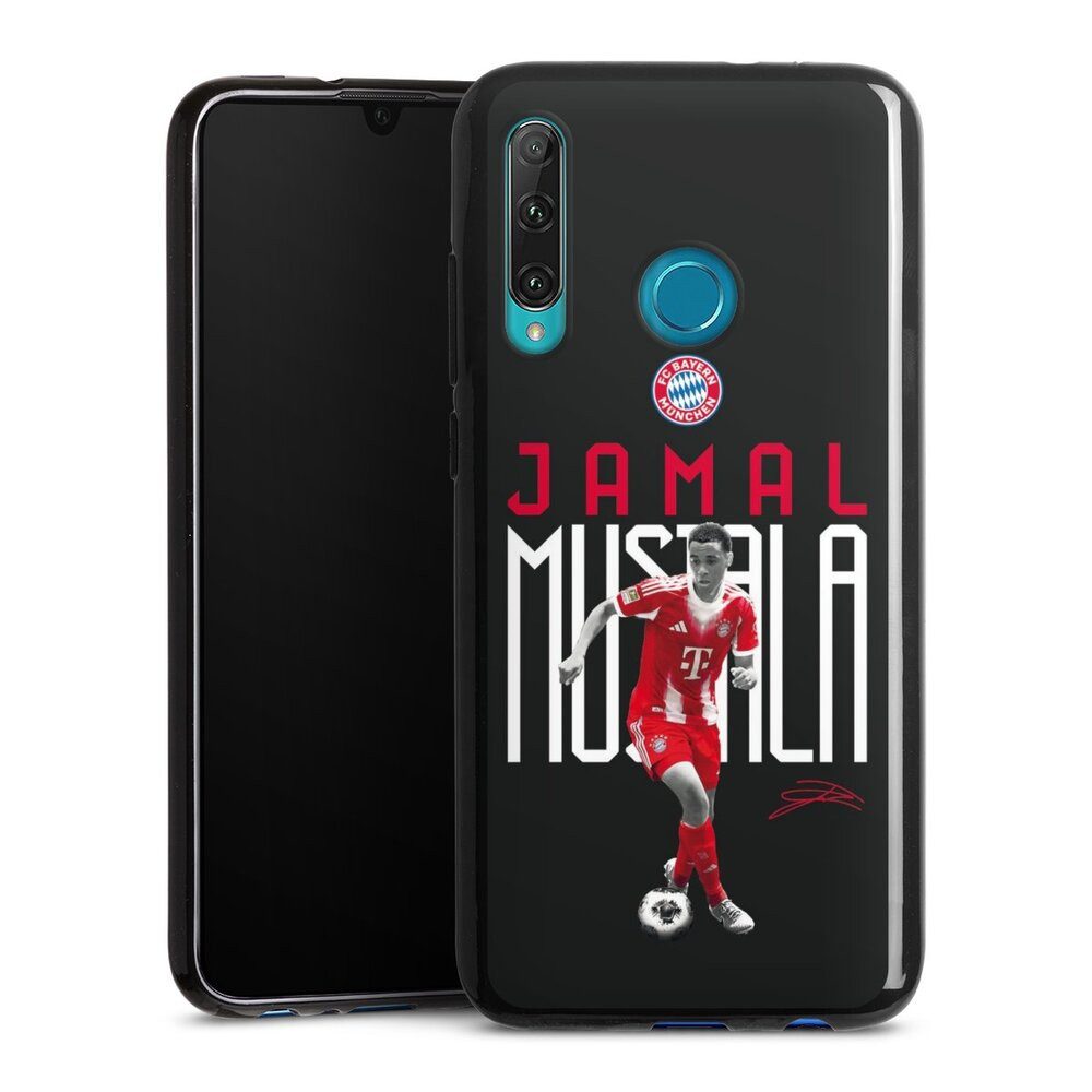 DeinDesign Handyhülle FC Bayern München Jamal Musiala Offizielles Lizenzprodukt, OnePlus 8 Silikon Hülle Bumper Case Handy Schutzhülle Smartphone Cover
