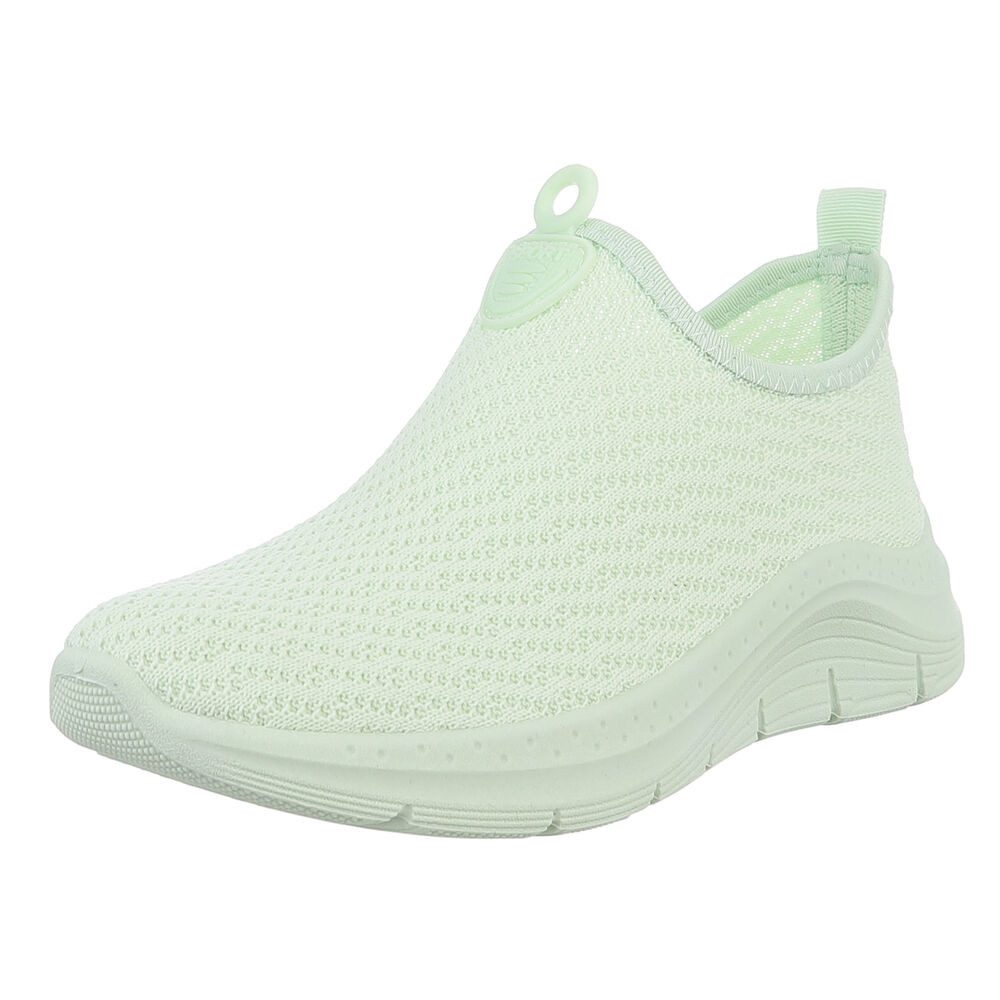 Ital-Design Damen Low-Top Freizeit Slipper (88851291) Keilabsatz/Wedge Snea günstig online kaufen