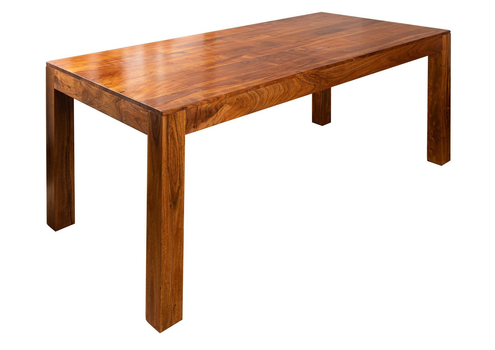 Massivmoebel24 Esstisch OXFORD (Massivholz, Massivholztisch), Esstisch Akazie 120x90x76 honig lackiert OXFORD #33