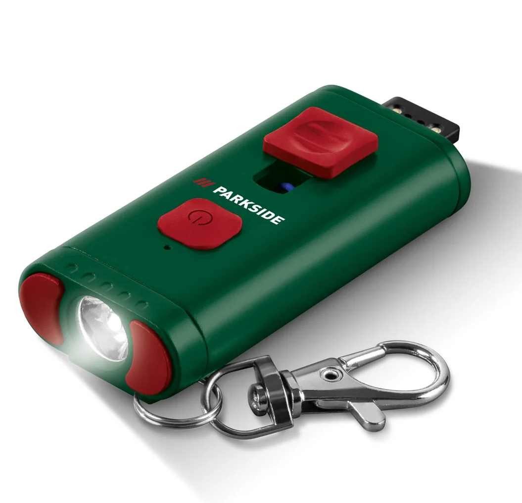Parkside LED Taschenlampe PARKSIDE Akku-Schlüsselleuchte »PSAA 300 Taschenlampe
