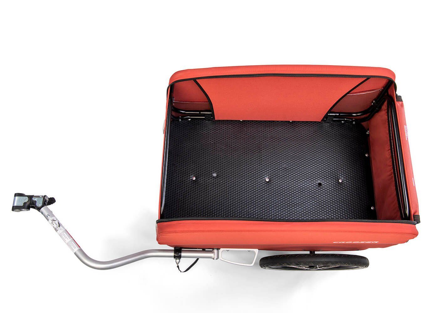 Croozer Fahrradlastenanhänger Cargo Pakko Picknick-Party-Bundle - Farbe: Lava Red