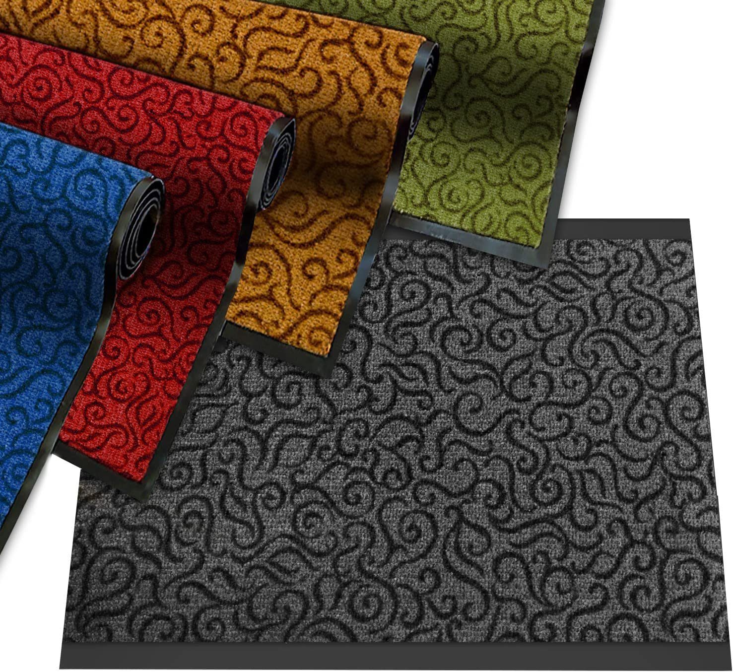 Fußmatte Sauberlaufmatte Brasil Zuschnitt, viele Farben & Größen, Floordirekt, Höhe: 6.5 mm