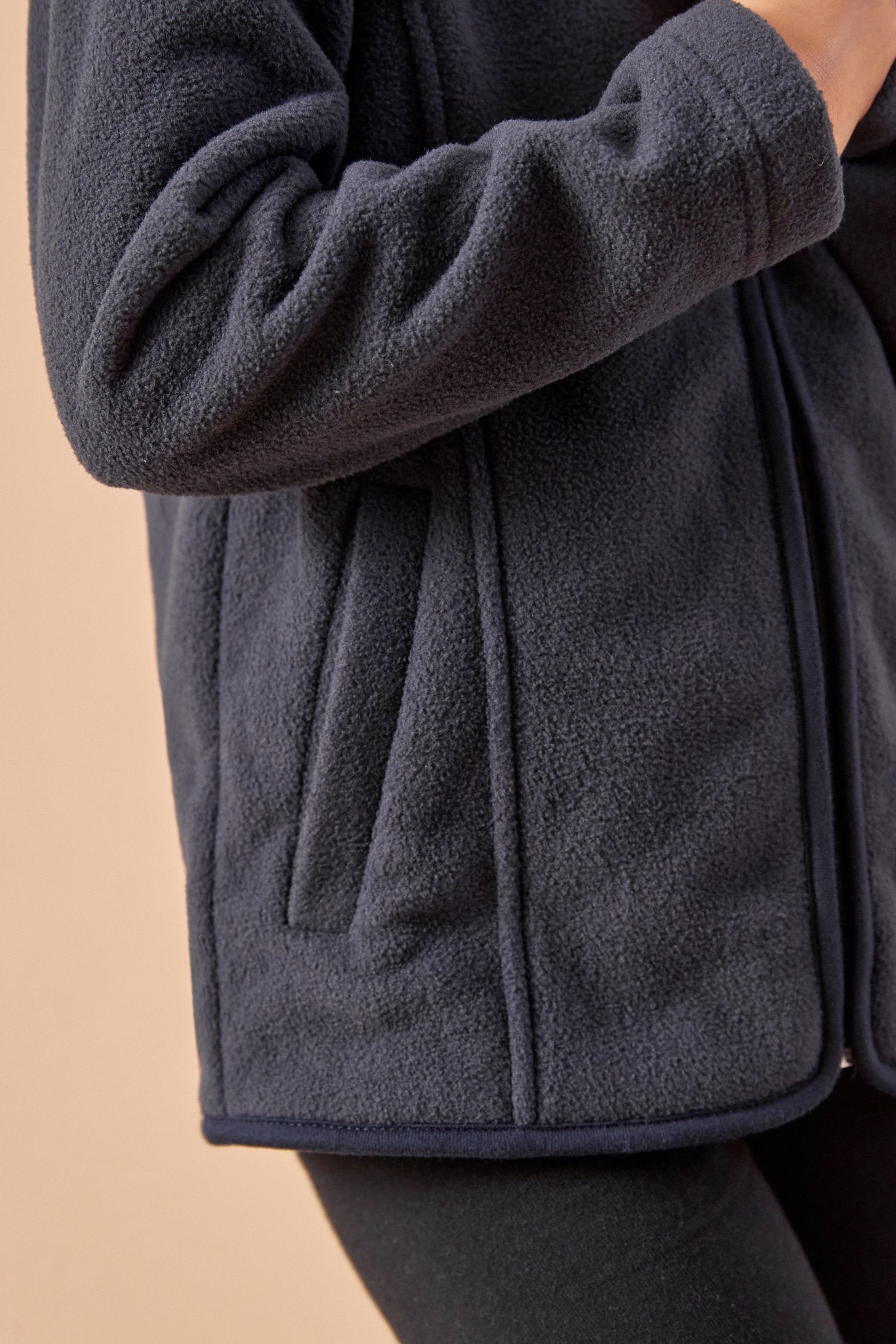 Next Fleecejacke Fleece-Kapuzenjacke (1-St)