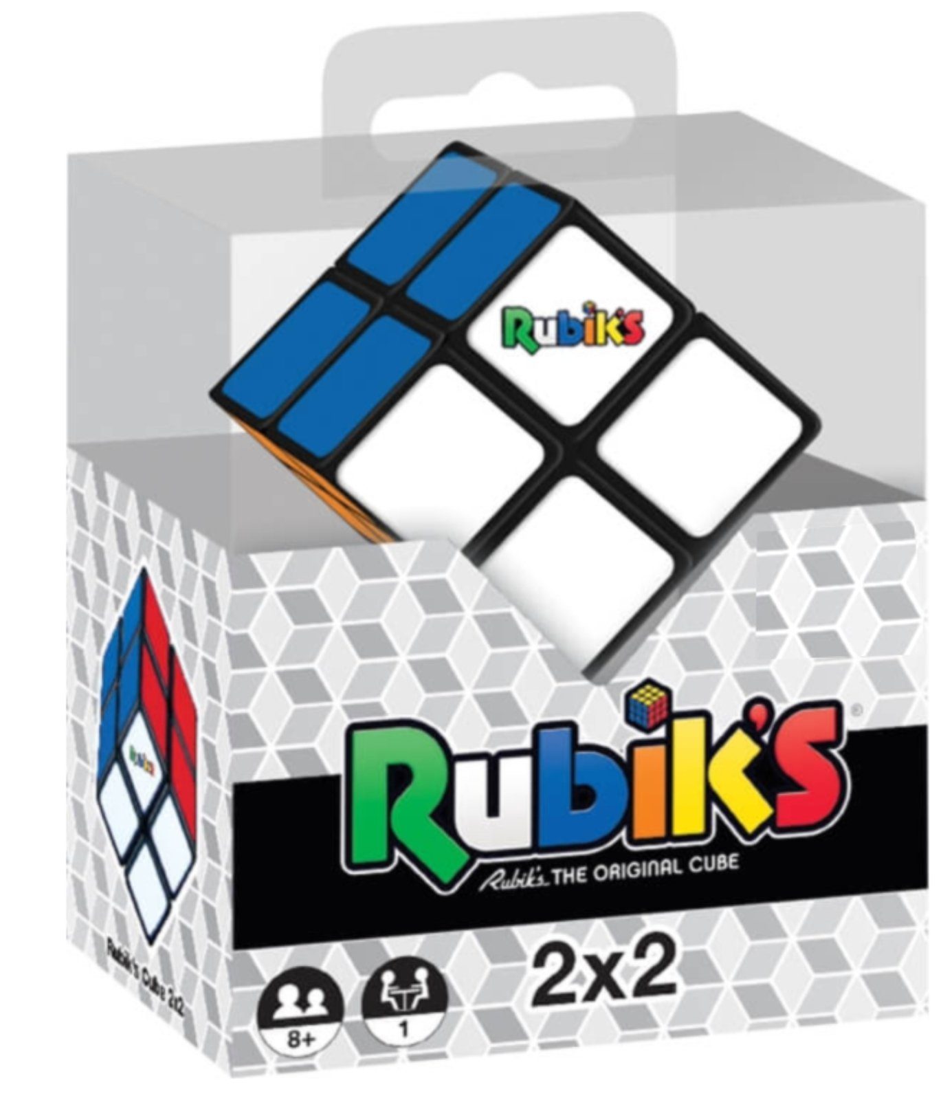 Rubik´s 3D-Puzzle Rubiks Cube 2 x 2 Beginner Zauberwürfel ORIGINAL, 1 Puzzleteile