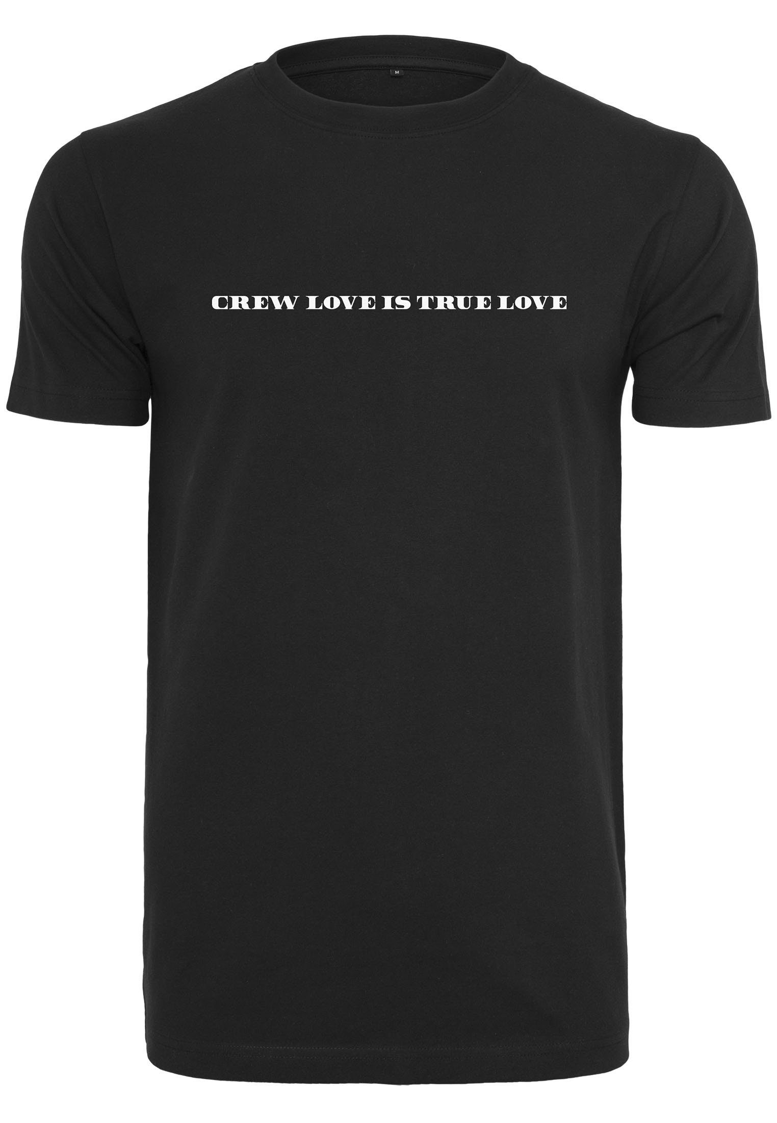 MisterTee T-Shirt Herren Crew Love True Is Love (1-tlg) Tee