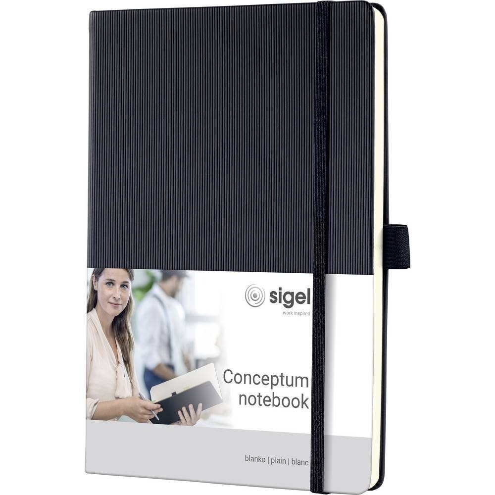 Sigel Notizbuch Notizbuch Conceptum, Hardcover, ca. A5, blanko