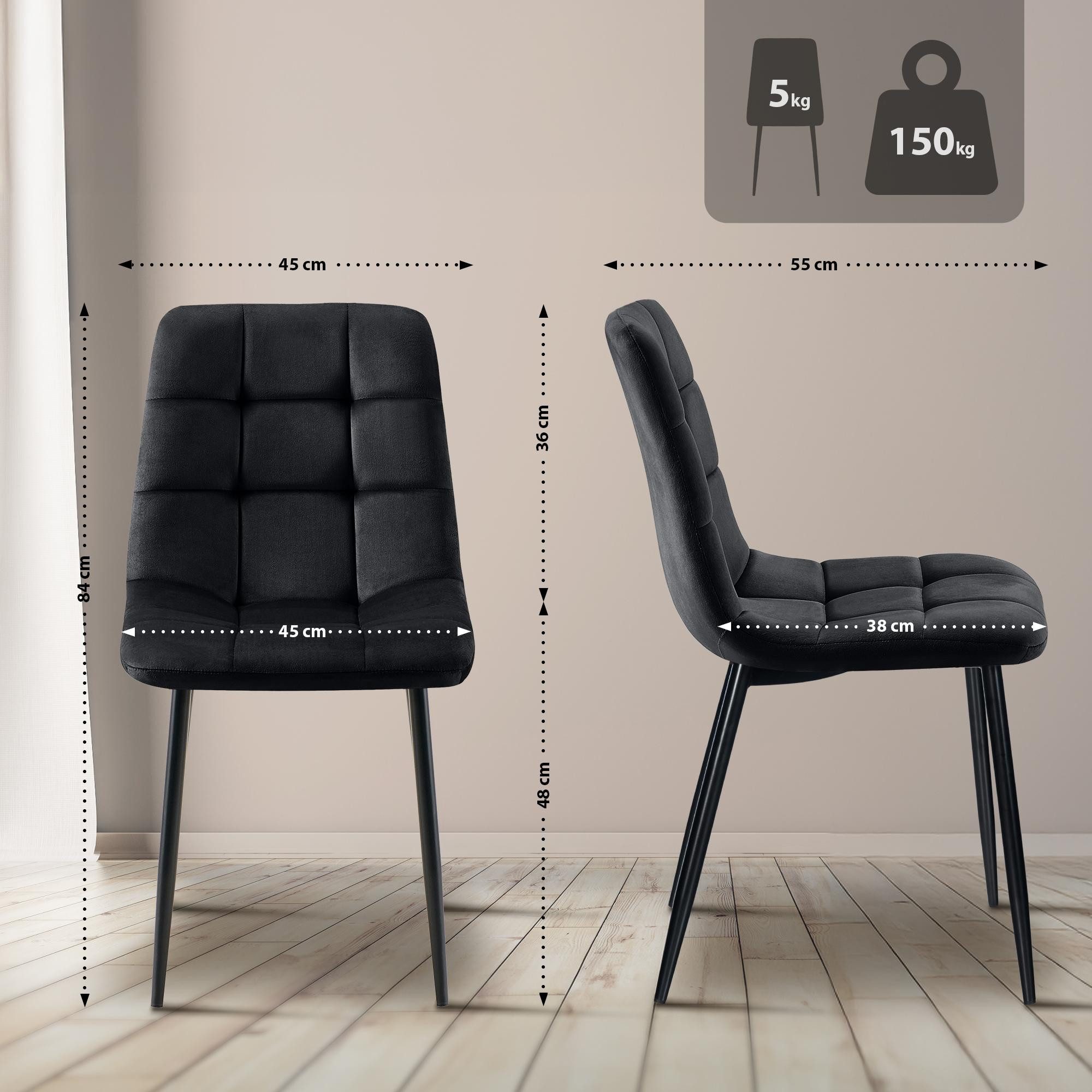 CLP Esszimmerstuhl Tilde (2er Set), mit günstig online kaufen