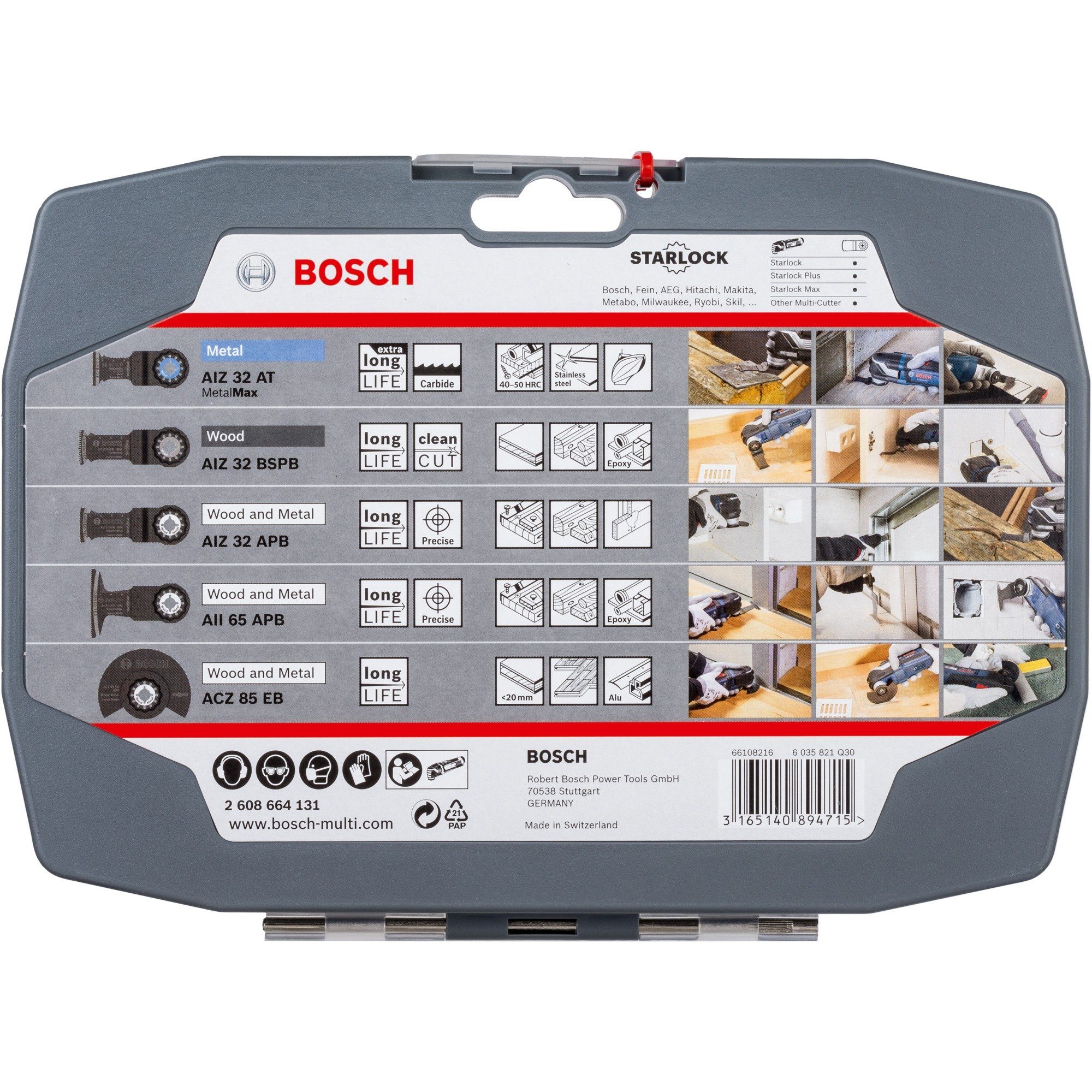 Bosch Professional Sägeblatt Bosch Professional Starlock Best of Cutting Set