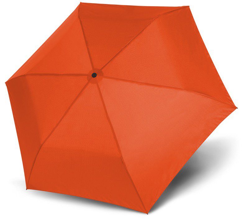 doppler® Orange Vibrant 99 uni, Taschenregenschirm Zero