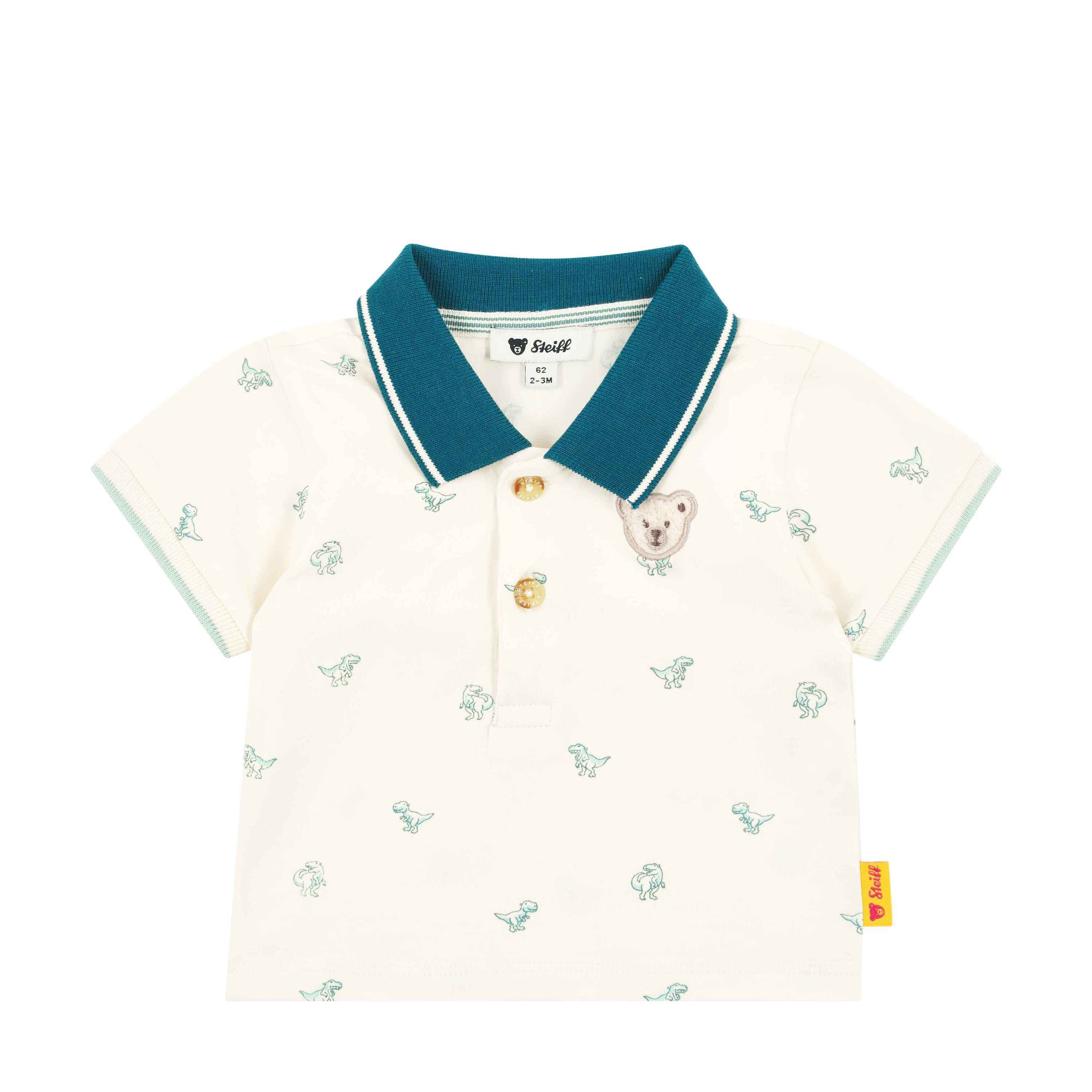 Steiff Poloshirt Poloshirt kurzarm Dinosaur