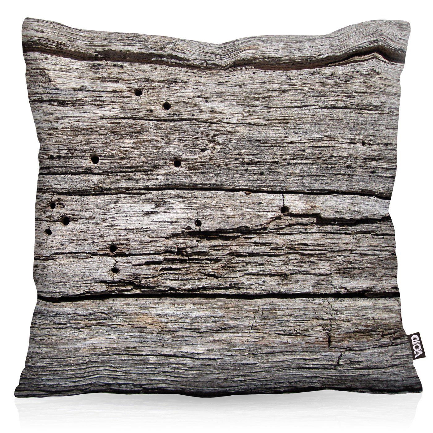 VOID Kissenbezug, Ausgebleichte Holzplanken Outdoor Indoor Holz Holzoptik günstig online kaufen