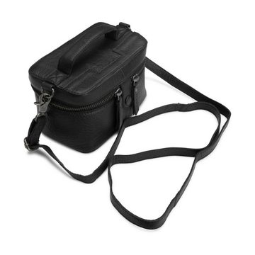 muud Handtasche Leder Kulturtasche Lexi Mini Black