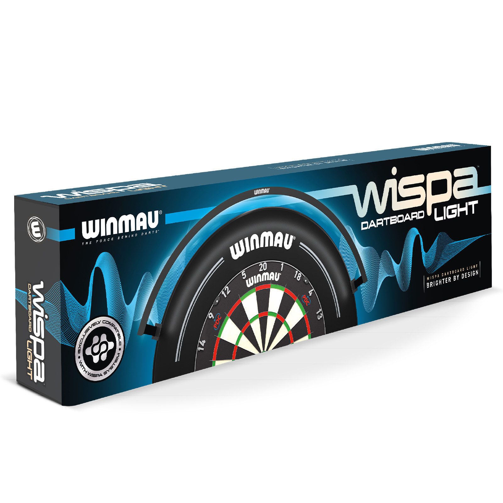 Winmau Dart-Wandschutz Wispa Beleuchtung 4101, Dartscheibe Dart Scheibe Darts