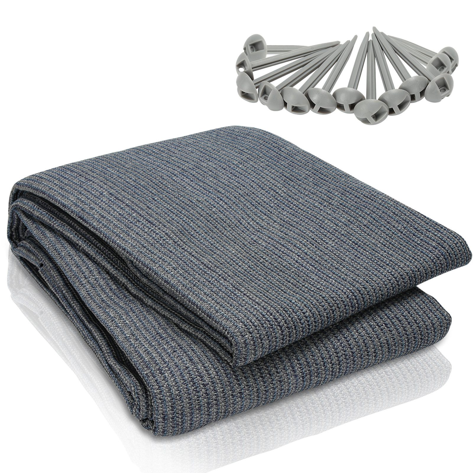 Clanmacy Zeltteppiche 200x200cm Vorzeltteppich Outdoorteppich Zeltboden günstig online kaufen
