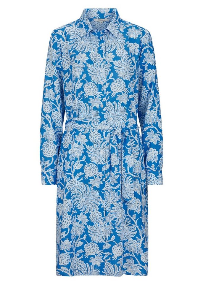 Codello Blusenkleid aus Viskose mit Blumen-Muster
