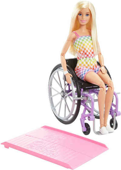 Barbie Anziehpuppe Fashionistas, im Rollstuhl