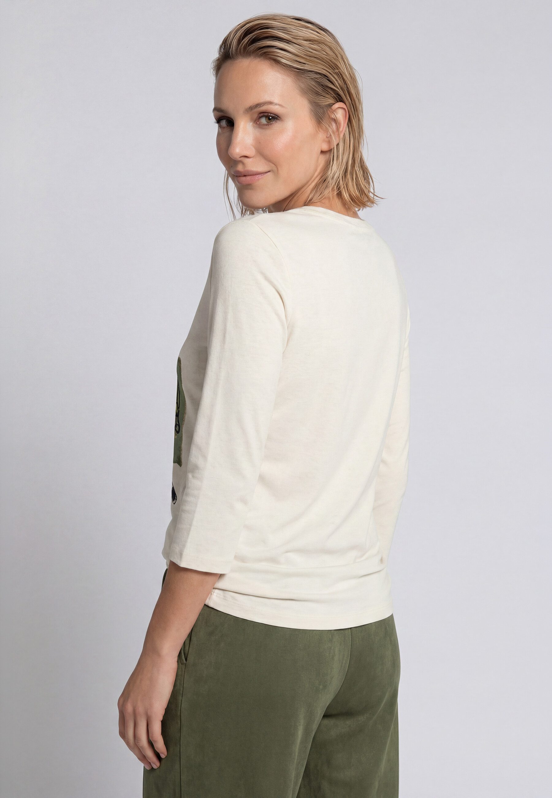 Olsen T-Shirt Shirt mit Placement-Print