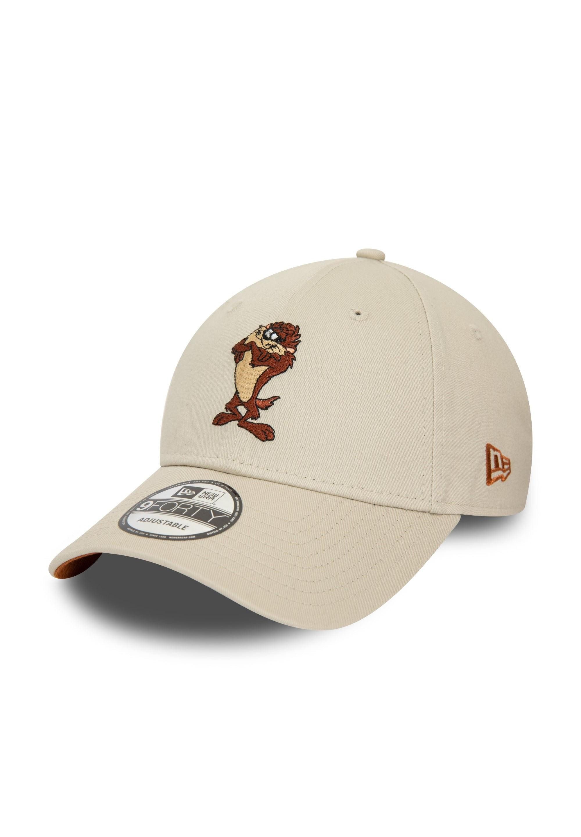 New Era Baseball Cap Taz Looney Tunes Charakter Beige Verstellbare 9Forty Cap New Era (1-St)