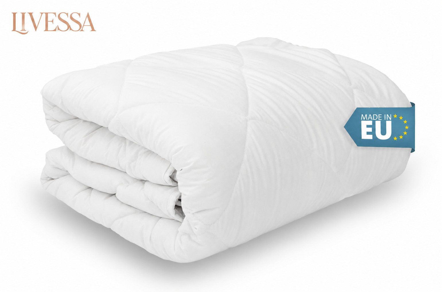 livessa Microfaserbettdecke Bettdecke Steppdecke Steppbett Ganzjahresdecke 4 Jahreszeiten, Füllung: Hohlfaserfüllung 300g/m², Bezug: Mikrofaser, Leicht, formstabil und Kuschelig Weich Wärmeklassen: Alle Jahreszeiten