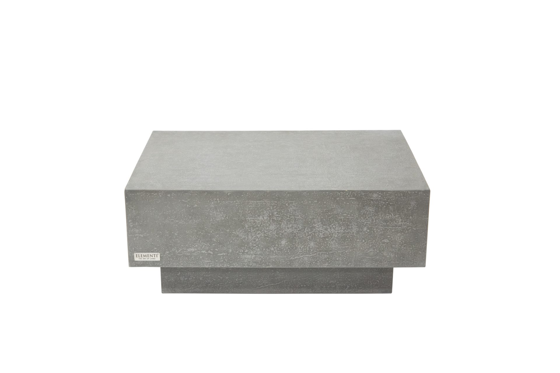 ELEMENTI Gartentisch TEVERE aus Beton, modern, Outdoor Tisch (1-St., Gartentisch aus Beton), Beton,Spacegrau
